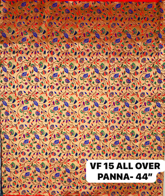 Paithani Silk All Over Fabric