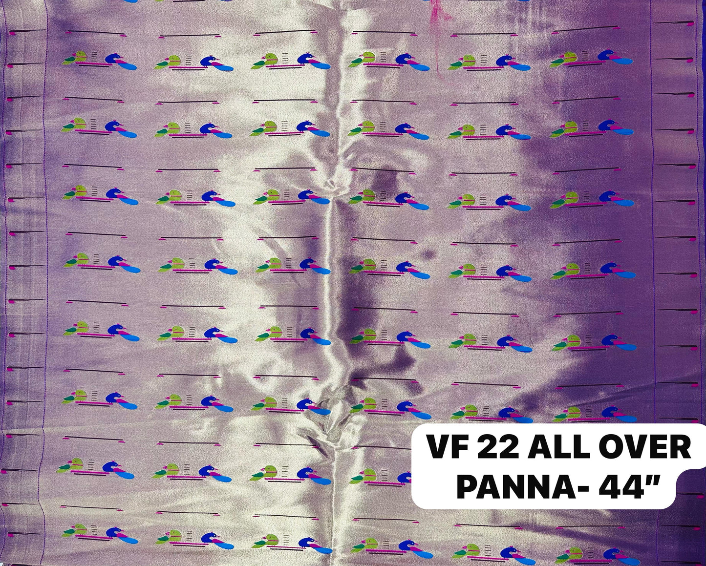 Paithani Silk All Over Fabric